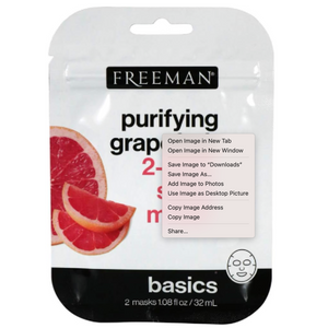 Purifying Grapefruit 2-Pack Sheet Masks